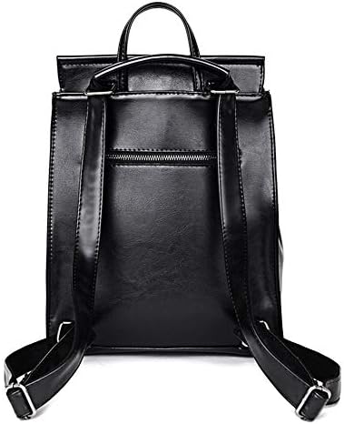 Ai-yixi Classic Design Fashion Women Backpack Youth Leather Backpacks for Млади Момичета Distaff School Shoulder Bag Bagpack Perfect Wild (Цвят : бял, размер : XL)