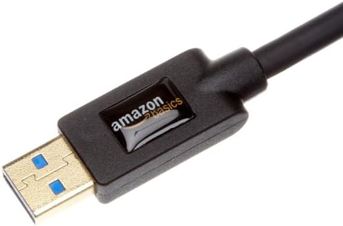 Basics USB 2.0 Extension Cable - A-Male to A Female Cord, на 6.5 фута (2 метра), 10 бр