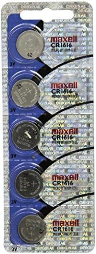 Maxell CR1616 Литиева монетная клетка (5 опаковки)