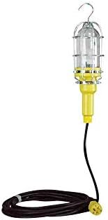 Vapor Proof (Waterproof) LED Inspection Light/Hand Lamp/Drop Light - Colored LED Bulb - 150' Cord