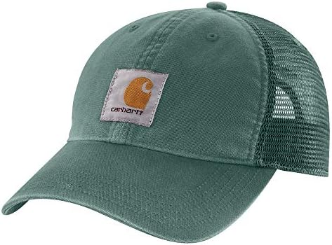 Carhartt Men ' s 100286 Buffalo Топка Cap - Един размер Подходящ за всички - Зелен Мускусен