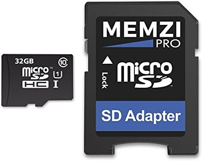 MEMZI PRO 32GB Class 10 90MB/s Micro SDHC Карта с памет със SD Адаптер за Мобилни телефони, серия Kyocera