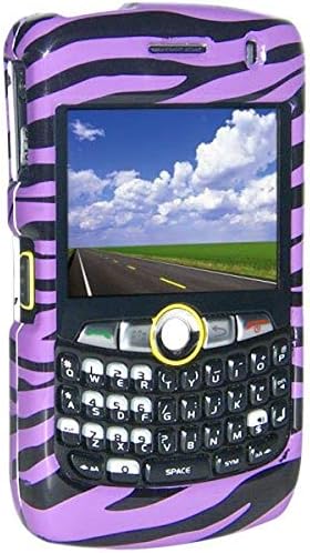 Калъф Amzer Snap-On за BlackBerry Curve 8350i - Zebra Print Purple