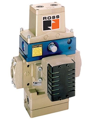 Ross Controls D3573D3192W 35/SERPAR Series управлява Електромагнитен вентил, Динамична памет наблюдение, Вид на монитора L-G, Отменя, Дясно на входа, Пристанища 3/8 BSPP 24 vdc