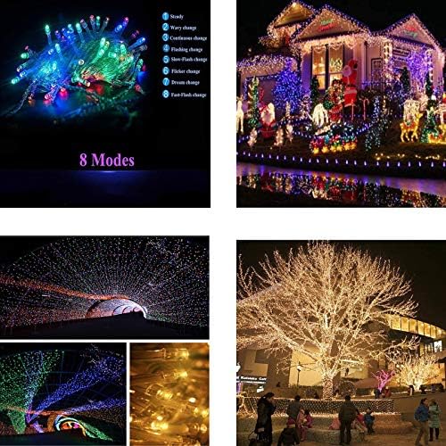 LIUPENGWEI LED String Светлини - Extra Long 10M~600 100 LEDs~6000 LEDs Copper Wire Светлини Dimmable Remote Control - Waterproof Туинкъл Фея Светлини For Outdoor/Indoor Decorative,Garden Party,Festival,W