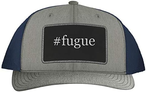 One Legging it Around #Fugue - Leather Hashtag Black Patch Graved шофьор на камион Шапка