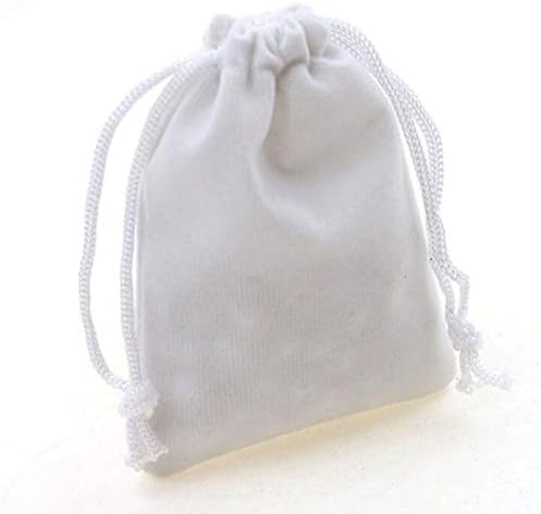 Кутия за Съхранение на Бижута Кадифе 10Pcs, Торбичка за Подарък Бижута Чанта Благоволението на сватбени