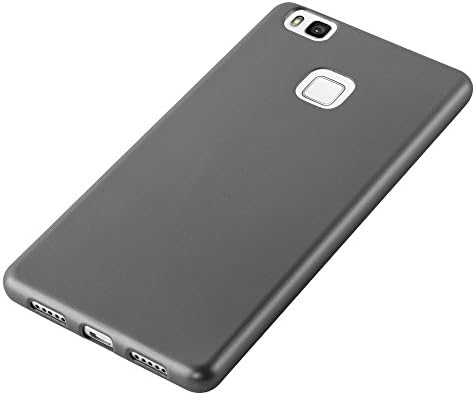 Cadorabo Калъф е Съвместим с Huawei P9 LITE в метален сив цвят - Удароустойчив и устойчив на надраскване