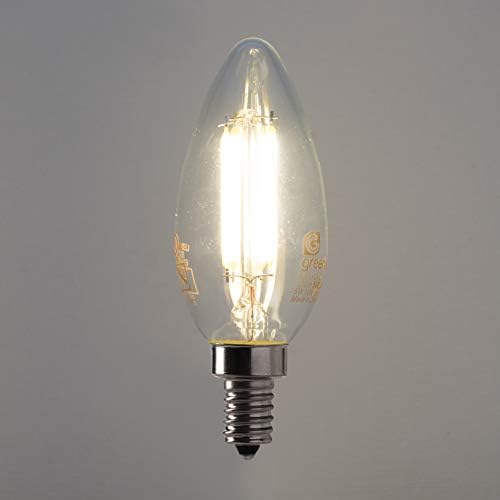 Led лампа с нажежаема жичка LED B11 5W Torpedo, еквивалент 60W, 500 лумена, 2700K Soft White, Dimmable,