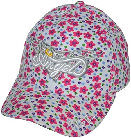 Бейзболна шапка на TEODORA гърлс Angel с Цветове Бял, Розов