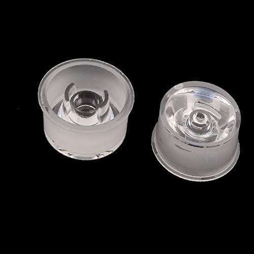 X-DREE 100 Pcs Anti-liquid Разплискваме Transparent PMMA Optical Lens for LED Bulbs(New Lon0167 100 Pcs