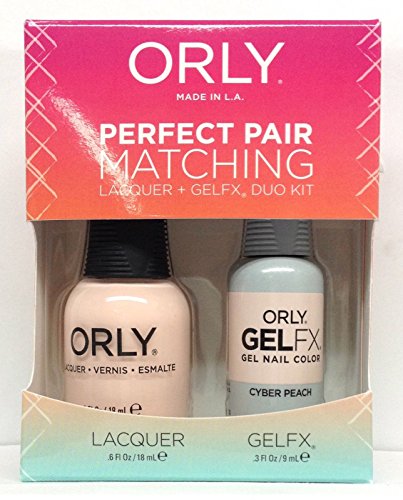 Orly Perfect Pair (Gelfx + NL) - PASTEL CITY HOLIDAY 2017 - Изберете някоя дует (31225 - Cyber Peach)
