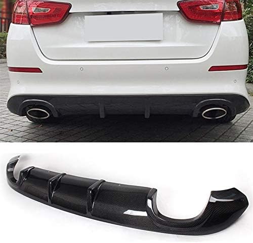 SHENYUAN-Bumper Accessories FRP Black/Carbon Fiber Auto Car Rear Bumper Diffuser Lip Spoiler Fit for КИА