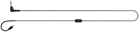 Аудио кабел MEE audio MX PRO Series и M6 PRO Стерео-към-Моно, за да наблюдава един от ухото (черна)