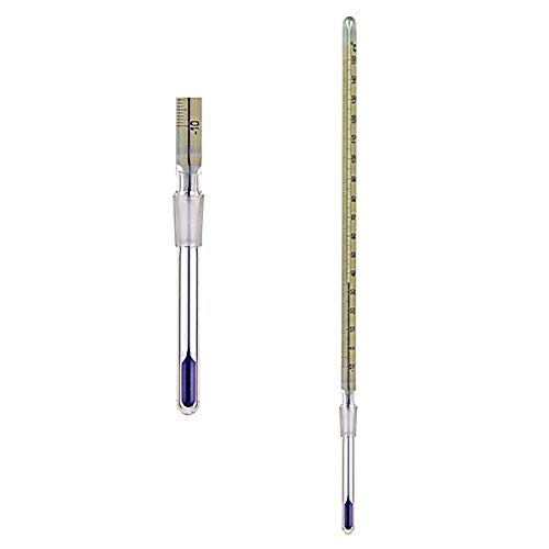 Chemglass CG-3507-N-03, Безртутный потопяема термометър, гмуркане 40 мм, съединение, 7/12, от -10°C до 150°C