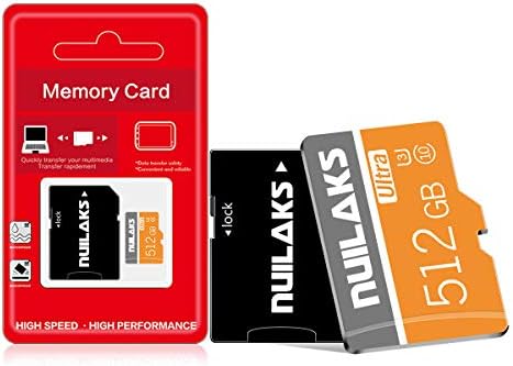 512GB Micro SD Card Memory Card Class 10 High Speed TF Flash Card for Android Phones/PC/Computer/Camera
