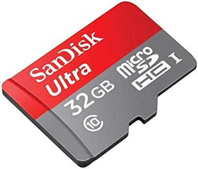 Карта памет SanDisk 32GB Ultra microSD Работи с LG K50S, LG K30, LG V50 ThinQ, LG K50 Мобилен телефон (SDSQUAR-032G-GN6MN)
