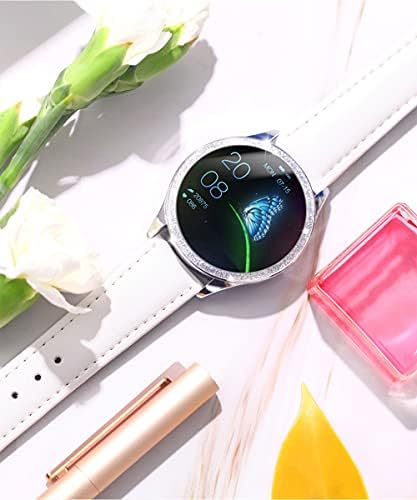 Смарт часовници KW 20, Кръгъл Сензорен Екран IP68 Водоустойчив Smart-Часовници,Фитнес следи с Сърдечния