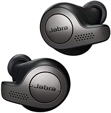 Jabra Elite 65t Алекса Enabled True Wireless накрайници за уши Charging with Case - Titanium Black (обновена)