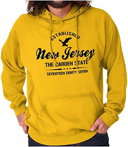 New Jersey Garden State souvenir е Hoodie Hoody на Жените и Мъжете