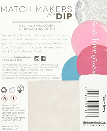 Cuccio Color Matchmakers Plus Нокти Dip - Подбор на маникюр-педи с безупречна координация между - Цветен