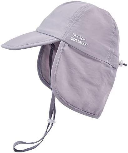 Somaler Toddler Sun Hat Baby UV UPF50+ Sun Protection Hats Summer Play Hat for Baby Момчета Момичета 0-2T