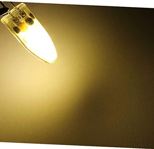 Нов Lon0167 AC/DC12V G4 Featured 2.5 W Топло Бяла надеждна ефективността 12 LED Енергоспестяващ силикон царевичен светлина Buld(id:d3b 54 36 1c0)