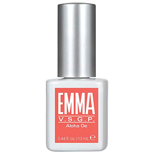 EMMA Beauty Гел-лак, Устойчив Цвят за нокти, 12+ Безплатна формула, Веган и без насилие, Алоха Ое,