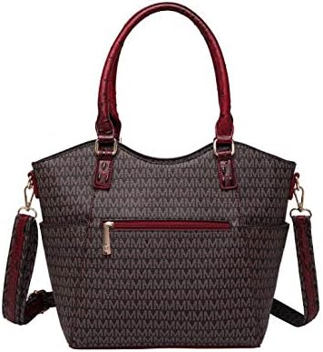 Чанта MKF Мъкна Satchel за жени: Чанта през рамо от Изкуствена кожа – Чантата с горната Дръжка, Госпожа Портфейл