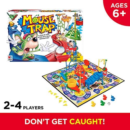 Настолна игра Hasbro Gaming Mouse Trap, за деца от 6 и повече години ( Exclusive)
