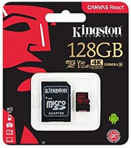 Професионален microSDXC 128GB Работи за Celkon A105Card Custom, доказан SanFlash и Kingston. (80 MBIT/сек)