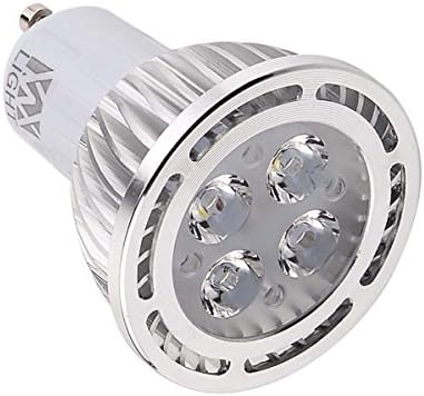 Led универсална лампа GU10 LED Spotlight 4 LED 3030 SMD LED Bulb 4W（40W галогенный еквивалент на）Подходящ за всекидневна кабинета домашно осветление (10 бр.) (цвят : 110-130 В)