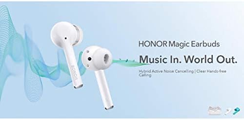 Honor Magic накрайници за уши, Honor Wireless Bluetooth Слушалки Водоустойчиви Спортни Слушалки за iOS, Android, Bluetooth устройство с Калъф (син)