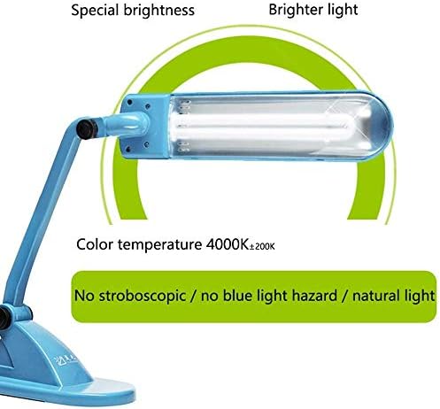 SPNEC Table Lamp-Луминесцентна настолна лампа, Модерен минималистичен дизайн, Естествена светлина на 360°