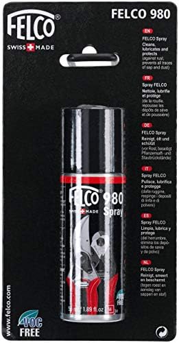 Felco Tool Lubricant (F 980) - Биоразлагаемая синтетична смазка за поддръжка,червена, черна