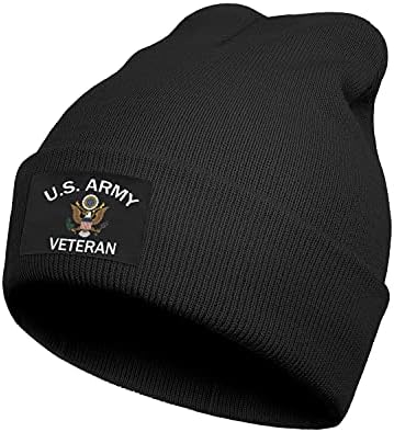 Beanie Hats Men/Women Military Vietnam Veteran Slouch Шапка Knit Cuff Toboggan Stretchy & Soft Lightweight Snug Fit