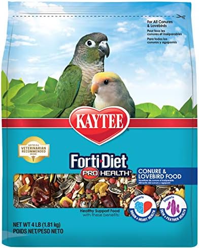 Kaytee Forti-Diet Pro Health Conure и Храна за неразлучников