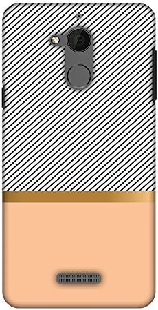 AMZER Slim Handcrafted Designer Printed Hard Shell Case for Coolpad Note 5 - Stripe Away