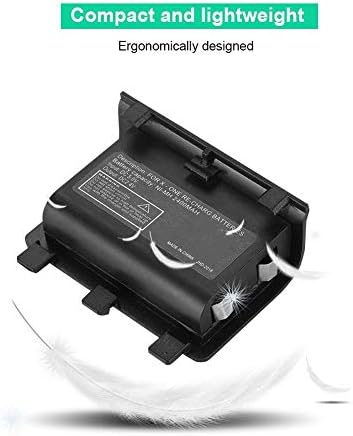 Emoshayoga Xbox Зарядно Устройство, Лесен Гейм Контролер ABS Батерия за Xbox ONE