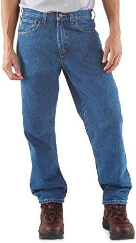 Мъжки дънки Carhartt Поза Fit с зауженными штанинами (обикновени, големи и по-високи размери)