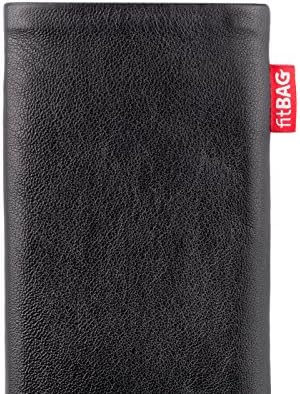 fitBAG Beat Black Custom Tailored Sleeve for Xiaomi Mi Max 3 | Произведено в Германия | Fine Nappa Leather