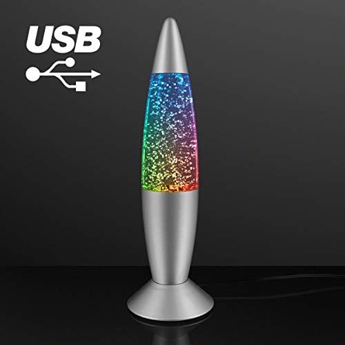 Мини Groovy Glitter Lamp USB Mood Light