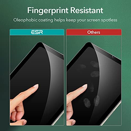 Съпротивление esr Screen Protector е Съвместим с iPad mini 6 (8,3 инча, 2021), 2 опаковки, Протектор на екрана от закалено стъкло, HD Clear, Устойчив на надраскване, с лесно инсталирана рам?