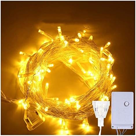 LIUPENGWEI Хелоуин String Светлини ，100-6000 LED Фея Светлини 10M - 600 8 режима на осветление, за Водоустойчиви Външни Led Струнни светлини за Спалнята Градината Сватбена Завеса Кол