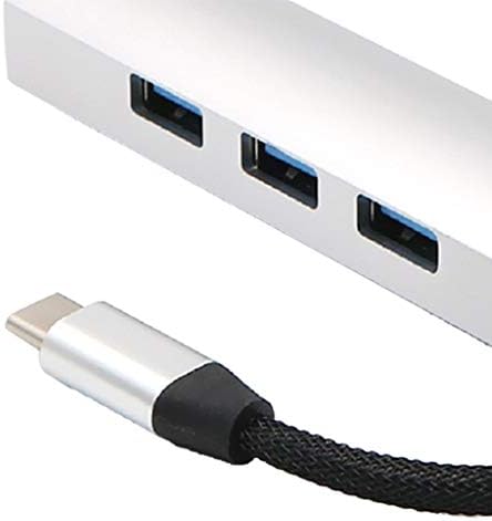 Концентратор на данни Baosity USB C, USB Type-C 4-Портовому Високоскоростен USB 3.0 Адаптер