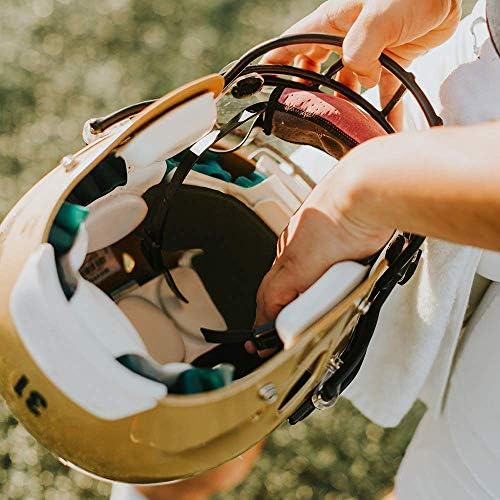 No Sweat Hockey Helmet Пот liner четки, Направени в САЩ - Влагоотводящая Патентована технология - за Еднократна употреба на лентата за пот - Дръжте Потта далеч от очите