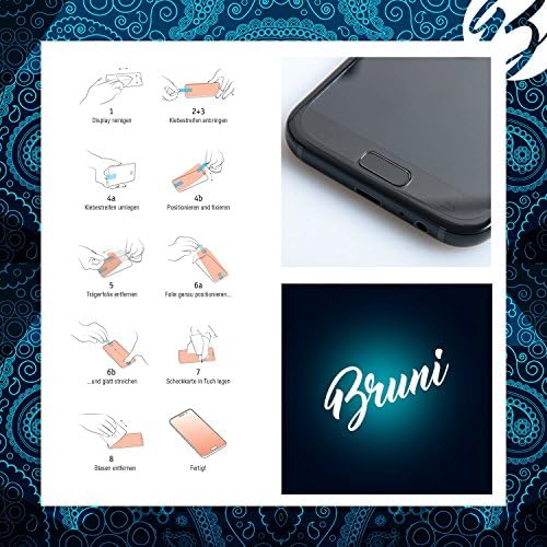Bruni Screen Protector е Съвместим с Garmin Marq Голфър Protector Film, Кристално Чиста Защитно фолио (2X)