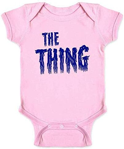 Поп Threads The Thing Retro Страшен Ужас SciFi Outpost 31 Бебе Baby Boy Girl Bodysuit