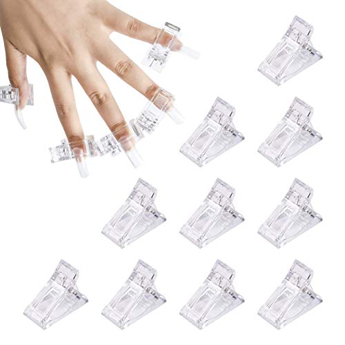 Типсы за нокти Скоба за Бързо Изграждане на Полигелевые форма на ноктите Скоби за нокти за Изграждане на ноктите, UV Led Строител САМ Маникюр Инструмент за Дизайн на Н