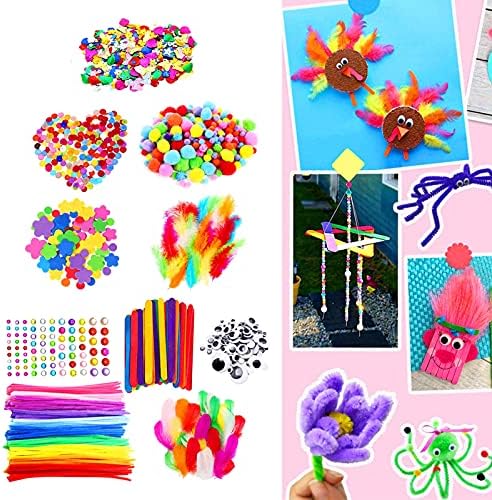 Colcolo Arts, Crafts Supplies for Kids Асорти за Проекти направи си САМ Материали